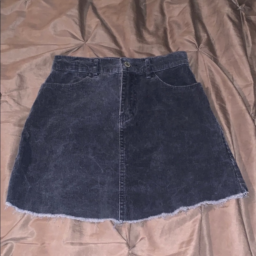BRANDY MELVILLE/John Galt corduroy mini skirt